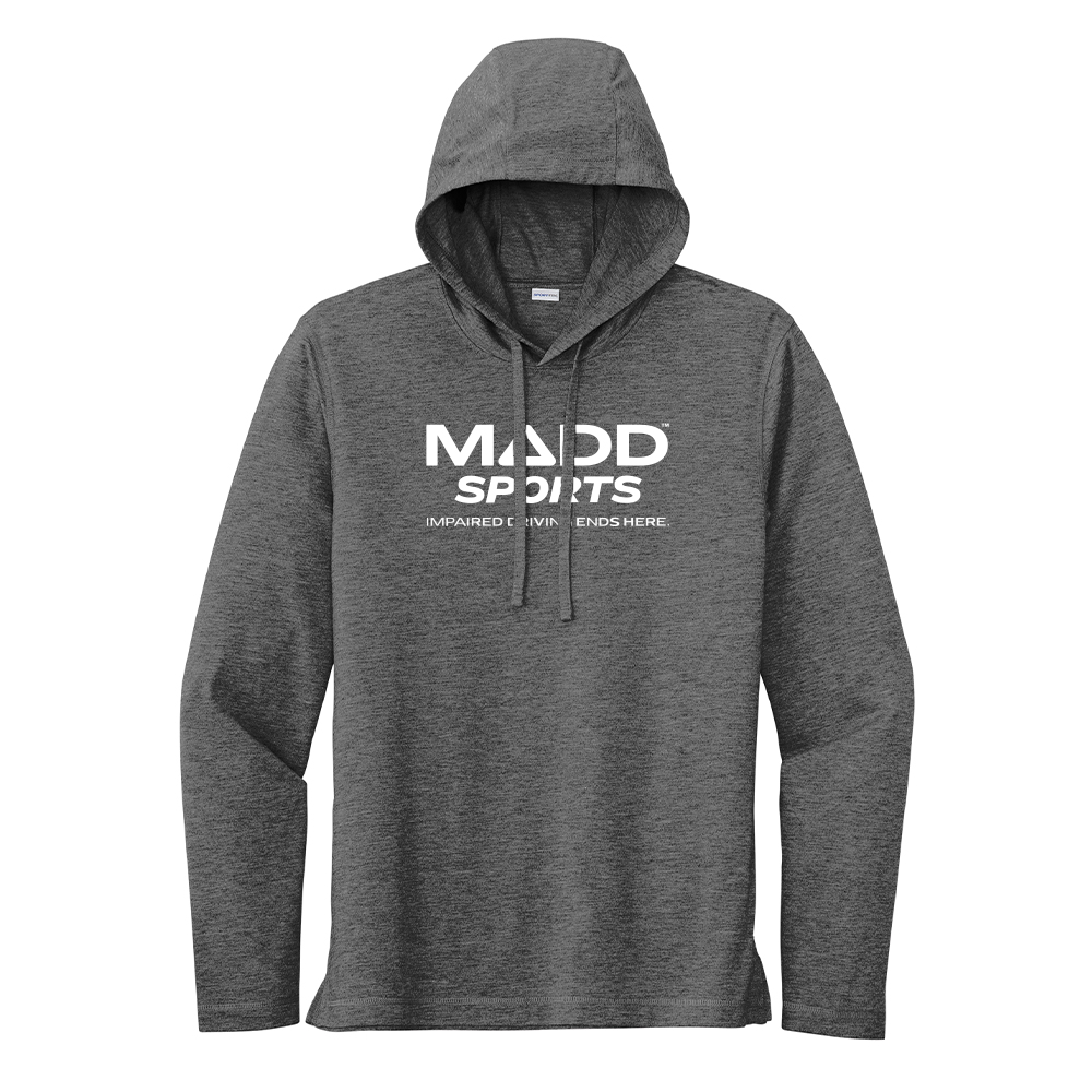 Tri-blend Wicking Long Sleeve Hoodie